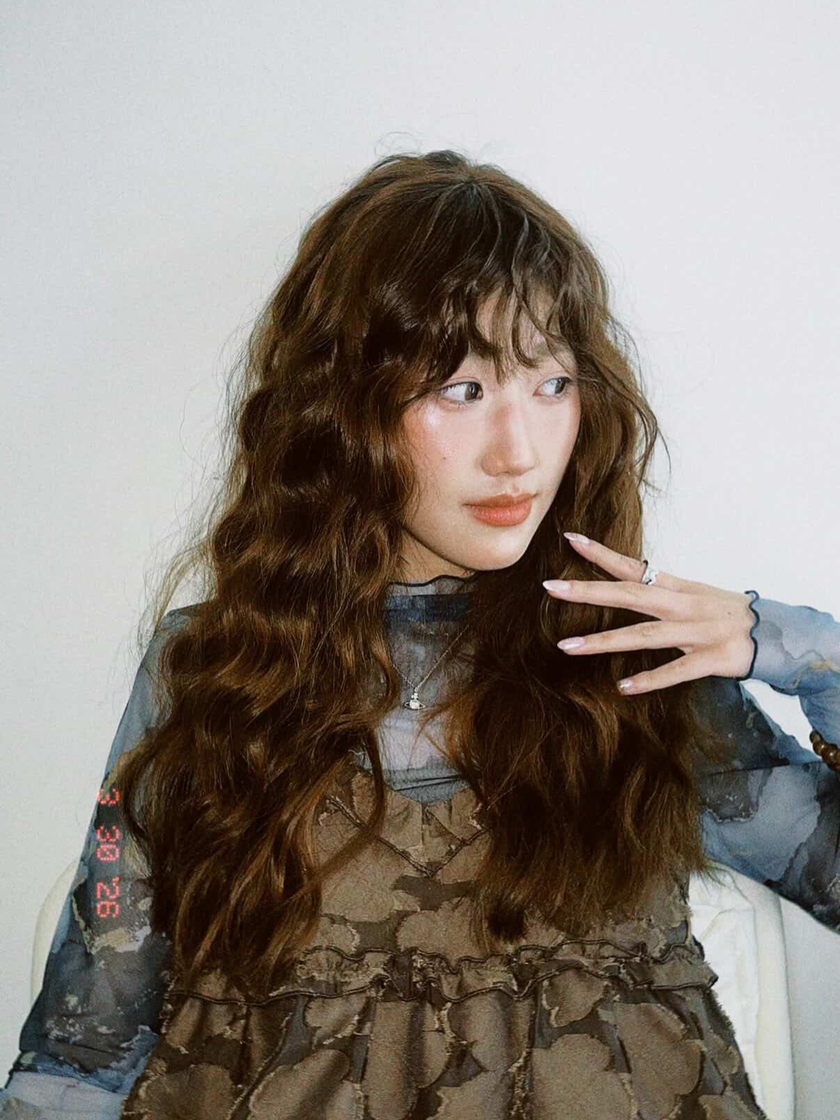 Brown Curl Romance